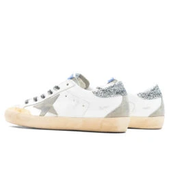 Golden Goose Women's Superstar Toe Star And Spur - White/Taupe/Silver -Birkenstock Store Golden Goose Sneakers Superstar Toe Star and Spur White Taupe Silver GWF00175.F004126.10876 09 15 23 Feature KN 5
