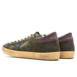 Golden Goose Super-Star Sneakers - Green/Black/Bordeaux -Birkenstock Store Golden Goose Super Star Green Black Bordeaux GMF00101.F003178.35810 05 21 23 Feature JP 5