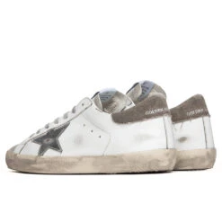Golden Goose Super-Star Sneakers - White Ice/Silver -Birkenstock Store Golden Goose Super Star White Ice Silver Dark GMF00101.F001149.10511 02 27 2021 01 3