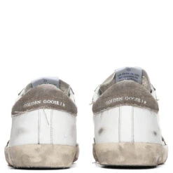 Golden Goose Super-Star Sneakers - White Ice/Silver -Birkenstock Store Golden Goose Super Star White Ice Silver Dark GMF00101.F001149.10511 02 27 2021 01 4