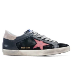 Golden Goose Super-Star Sneakers - Black/Red/Beige