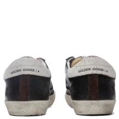 Golden Goose Super-Star Sneakers - Dark Brown/White Black Zebra -Birkenstock Store Golden Goose Superstar Canvas Dark Brown White Black Zebra GMF00101.F002032.55436 08 28 2021 01 4