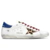 Golden Goose Super-Star Sneakers - White/Brown/Black -Birkenstock Store Golden Goose Superstar Leather Upper Leopard Horsy Star White Brown Black GMF00101.F000586.10338 10 28 2020 01 2