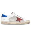 Golden Goose Super-Star Sneakers - Silver/White/Red -Birkenstock Store Golden Goose Superstar Silver White Red GMF00103.F001116.80853 03 26 2021 01 2