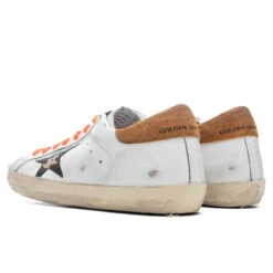 Golden Goose Super-Star Sneakers - White/Camouflage Green/Cognac -Birkenstock Store Golden Goose Superstar White Camouflage Green Cognac GMF00270.F002550.10904 01 16 2022 01 3