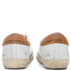 Golden Goose Super-Star Sneakers - White/Camouflage Green/Cognac -Birkenstock Store Golden Goose Superstar White Camouflage Green Cognac GMF00270.F002550.10904 01 16 2022 01 4