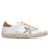 Golden Goose Super-Star Sneakers - White/Camouflage Green/Cognac 1 Golden Goose Super-Star Sneakers - White/Camouflage Green/Cognac -Birkenstock Store Golden Goose Superstar White Camouflage Green Cognac GMF00270.F002550.10904 01 17 2022 01 2