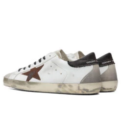 Golden Goose Super-Star Sneakers - White/Chestnut -Birkenstock Store Golden Goose Superstar White Chestnut GMF00102.F002149.10795 06 05 2021 01 3