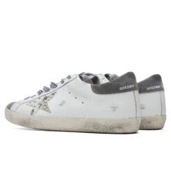 Golden Goose Super-Star Sneakers - White/Grey Asphalt -Birkenstock Store Golden Goose Superstar White Grey Asphalt GMF00101.F002045.10772 08 28 2021 01 3