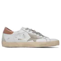 Golden Goose Super-Star Sneakers - White/Ice/Light Brown