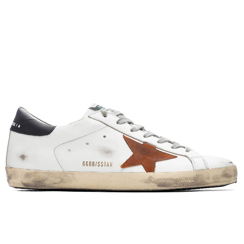 Golden Goose Super-Star Sneakers - White/Orange 3 Golden Goose Super-Star Sneakers - White/Orange