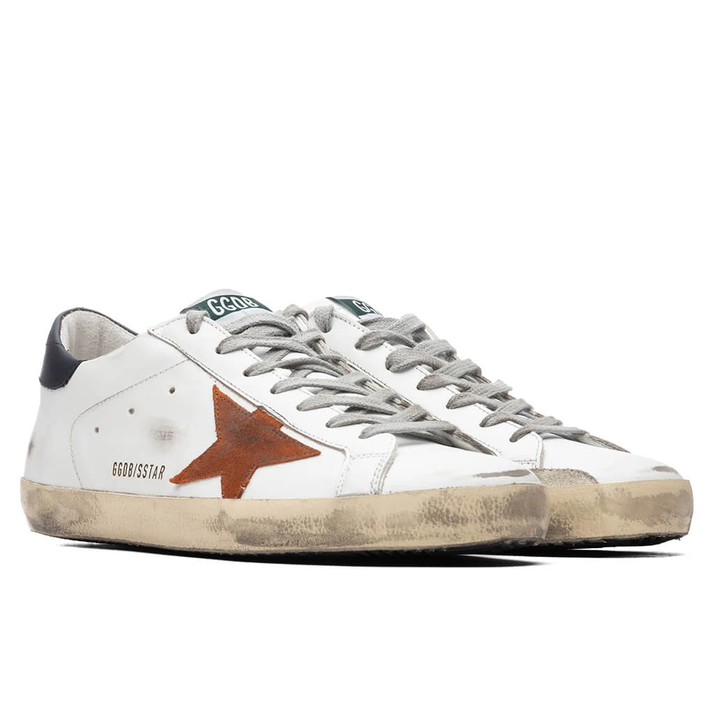Golden Goose Super-Star Sneakers - White/Orange 4 Golden Goose Super-Star Sneakers - White/Orange - Image 2
