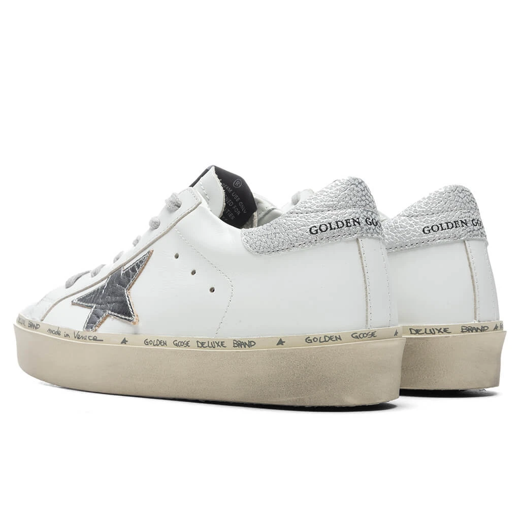 Golden Goose Women's Hi Star Laminated - White/Silver 5 Golden Goose Women's Hi Star Laminated - White/Silver - Image 3