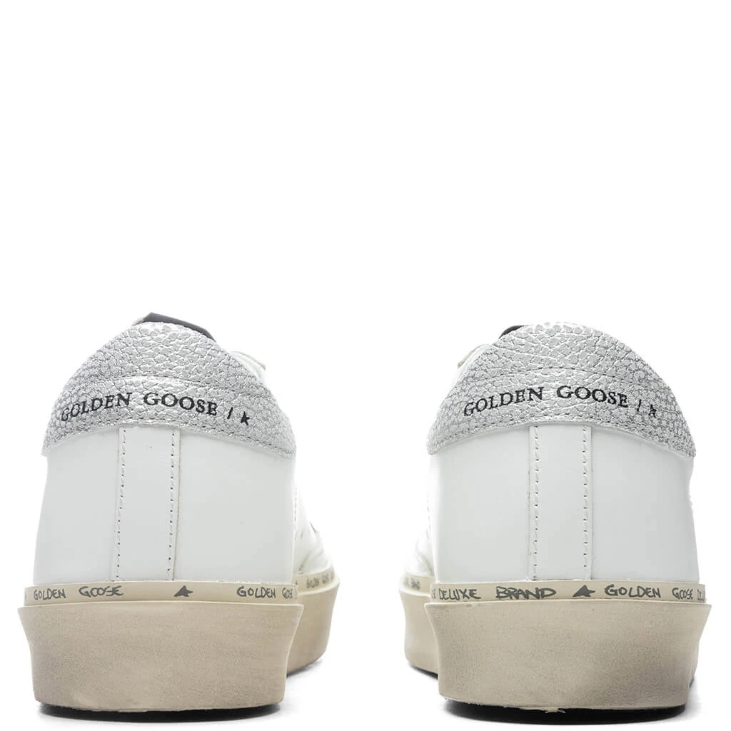 Golden Goose Women's Hi Star Laminated - White/Silver 6 Golden Goose Women's Hi Star Laminated - White/Silver - Image 4