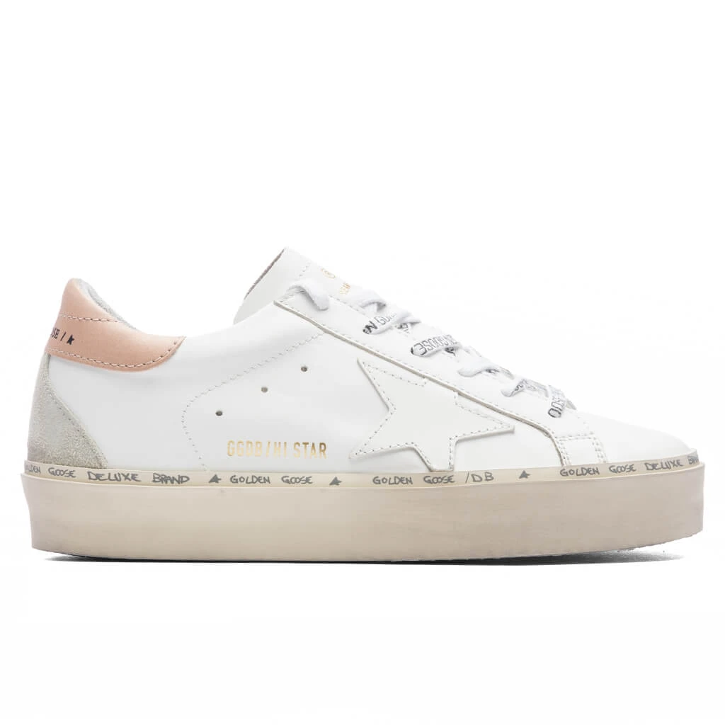 Golden Goose Women's Hi Star Sneakers - White/Turtledove/Ice 3 Golden Goose Women's Hi Star Sneakers - White/Turtledove/Ice
