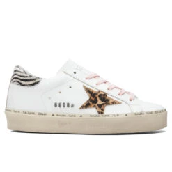 Golden Goose Women's Hi Star - White/Beige Brown