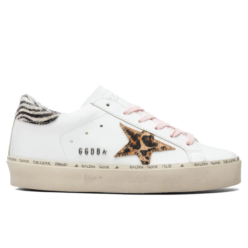 Golden Goose Women's Hi Star - White/Beige Brown 3 Golden Goose Women's Hi Star - White/Beige Brown