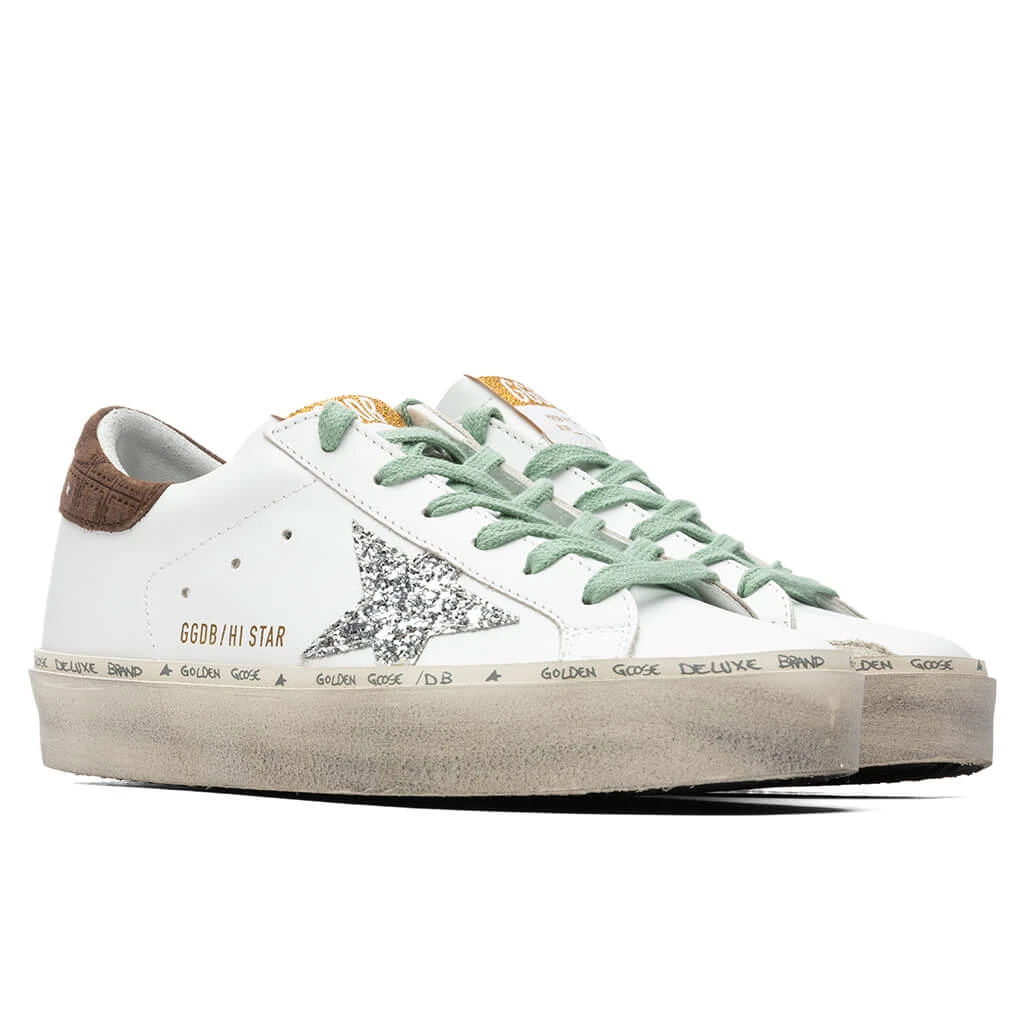 Golden Goose Women's Hi Star - White/Silver 4 Golden Goose Women's Hi Star - White/Silver - Image 2