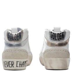 Golden Goose Women's Mid Star - White/Ice -Birkenstock Store Golden Goose Women s Mid Star White Ice GWF00122.F001935.10740 08 28 2021 01 4