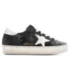 Golden Goose Women's Leather Suede Hi Star - Black/Milky -Birkenstock Store Golden Goose Women s Sneakers Leather Suede Hi Star Black Milky GWF00118.F004129.90341 09 15 23 Feature KN