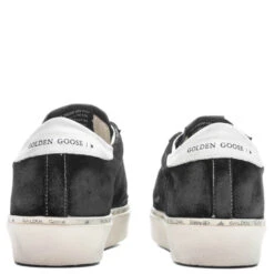 Golden Goose Women's Leather Suede Hi Star - Black/Milky -Birkenstock Store Golden Goose Women s Sneakers Leather Suede Hi Star Black Milky GWF00118.F004129.90341 09 15 23 Feature KN 6