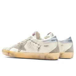 Golden Goose Women's Sneakers Nappa W/ Studs Super Star - Beige/Taupe/Silver -Birkenstock Store Golden Goose Women s Sneakers Nappa w Studs Super Star Beige Taupe Silver GWF00102.F004142.81975 09 15 23 Feature KN 5