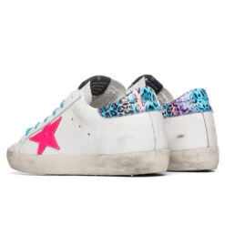 Golden Goose Women's Super-Star Sneakers - Milk/Fuchsia Fluorescent -Birkenstock Store Golden Goose Women s Super Star Milk Fuchsia Fluorescent GWF00101.F000226.80249 02 27 2021 01 3