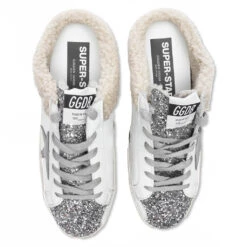 Golden Goose Women's Super-Star Sabot - White/Silver/Dark Grey 9 Golden Goose Women's Super-Star Sabot - White/Silver/Dark Grey -Birkenstock Store Golden Goose Women s Super Star Sabot White Silver Dark Grey GWF00110.F002570.81533 01 21 2022 01 5