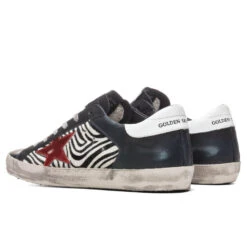 Golden Goose Women's Super-Star Sneakers - Black/Zebra/Red -Birkenstock Store Golden Goose Women s Superstar Black Zebra Red GWF00103.F000120.80177 03 21 2021 01 6