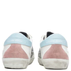 Golden Goose Women's Super-Star Sneakers - Silver/White/Ice -Birkenstock Store Golden Goose Women s Superstar Silver White Ice GWF00104.F000284.80287 02 04 2021 01 5