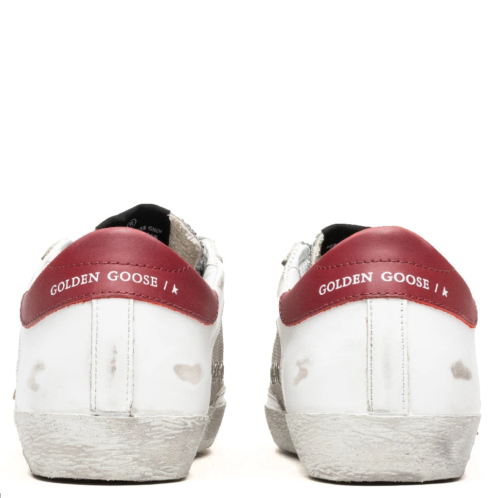 Golden Goose Women's Super-Star Sneakers - Silver/White/Tobacco 6 Golden Goose Women's Super-Star Sneakers - Silver/White/Tobacco - Image 4