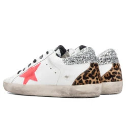 Golden Goose Women's Super-Star Sneakers - White/Fuchsia Fluorescent -Birkenstock Store Golden Goose Women s Superstar White Fuchsia Fluorescent GWF00102.F000249.10255 02 04 2021 01 3