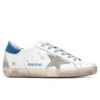 Golden Goose Women's Super-Star Sneakers - White/Ice/Blue -Birkenstock Store Golden Goose Women s Superstar White Ice Blue GWF00102.F002181.10509 08 28 2021 01