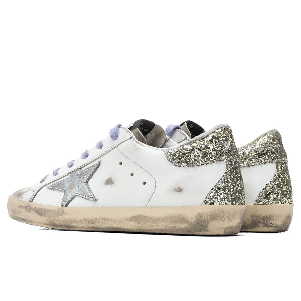 Golden Goose Women's Super-Star Sneakers - White/Ice 5 Golden Goose Women's Super-Star Sneakers - White/Ice - Image 3