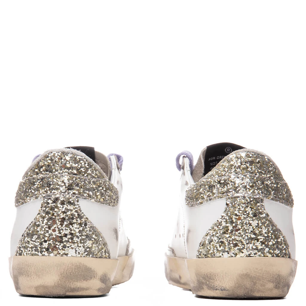 Golden Goose Women's Super-Star Sneakers - White/Ice 6 Golden Goose Women's Super-Star Sneakers - White/Ice - Image 4