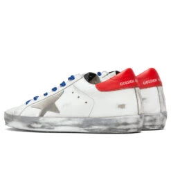Golden Goose Women's Super-Star Sneakers - White/Ice/Red 8 Golden Goose Women's Super-Star Sneakers - White/Ice/Red -Birkenstock Store Golden Goose Women s Superstar White Ice Red GWF00101.F000229.10218 10 28 2020 01 3