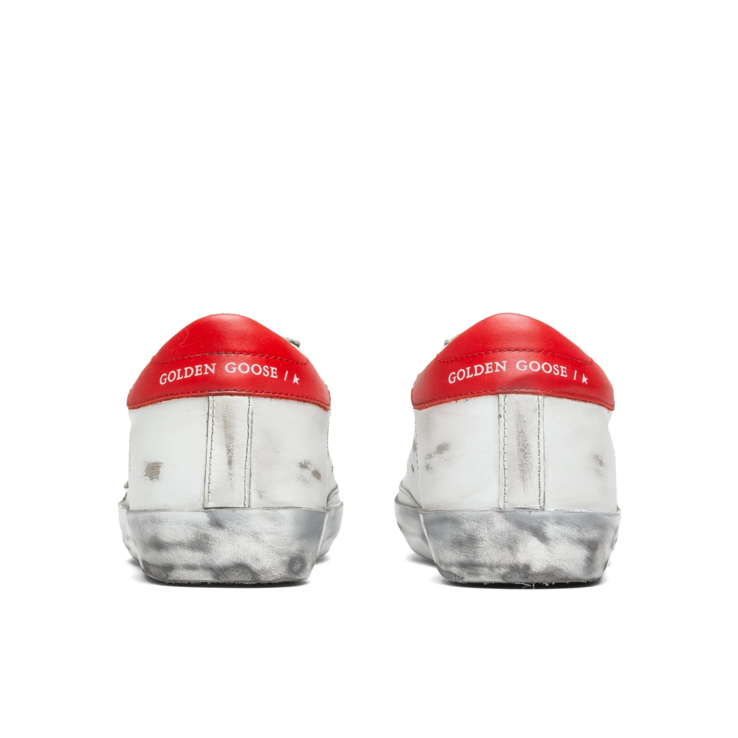 Golden Goose Women's Super-Star Sneakers - White/Ice/Red 6 Golden Goose Women's Super-Star Sneakers - White/Ice/Red - Image 4