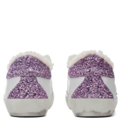 Golden Goose Women's Super-Star Sneakers - White/Lavender -Birkenstock Store Golden Goose Women s Superstar White Lavender GWF00102.F001623.10641 08 28 2021 01 4