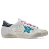 Golden Goose Women's Super-Star Sneakers - White/Light Blue/Dark Blue 2 Golden Goose Women's Super-Star Sneakers - White/Light Blue/Dark Blue -Birkenstock Store Golden Goose Women s Superstar White Light Blue Dark Blue GWF00103.F001903.10729 08 28 2021 01