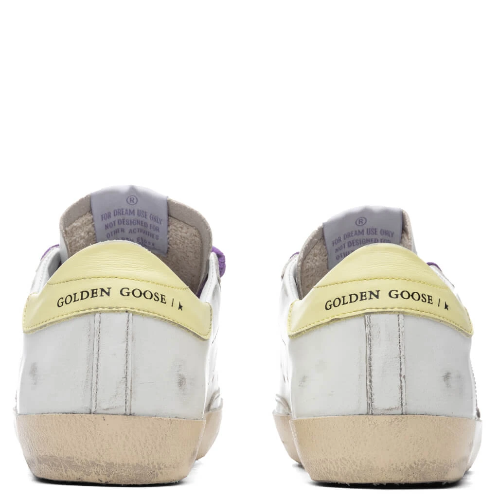 Golden Goose Women's Super-Star Sneakers - White/Pink 6 Golden Goose Women's Super-Star Sneakers - White/Pink - Image 4