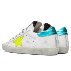 Golden Goose Women's Super-Star Sneakers - White/Yellow/Fluorescent 8 Golden Goose Women's Super-Star Sneakers - White/Yellow/Fluorescent -Birkenstock Store Golden Goose Women s Superstar White Yellow Fluorescent GWF00101.F001055.10521 04 01 2021 01 4
