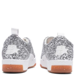 Golden Goose Women's Yeah Glitter - Silver/White -Birkenstock Store Golden Goose Women s Yeah Glitter Silver White GWF00130.F002684.70137 12 28 22 Feature VR 10