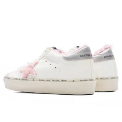 Golden Goose Women's Hi Star Sneakers - White/Ice/Antique Pink -Birkenstock Store Golden Goose Womens Hi Star Sneakers White Ice Antique Pink GWF00372.F003269.81793 12 16 22 S NF Feature 14