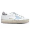 Golden Goose Women's Hi Star - White/Powder Blue/Cream Leopard -Birkenstock Store Golden Goose Womens Hi Star White Powder Blue Cream Leopard GWF00118.F002441.10871 12 29 2021 01
