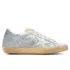 Golden Goose Women's Super-Star Lurex Pagliuzza Sneakers - Iridescent Silver/Yellow -Birkenstock Store Golden Goose Womens Super Star Lurex Pagliuzza Sneakers Iridescent Silver Yellow GWF00101.F003268.70239 12 17 22 S NF Feature 7