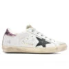 Golden Goose Women's Super-Star Sneakers - White/Ice/Black -Birkenstock Store Golden Goose Womens Super Star Sneakers White Ice Black GWF00101.F003157.11165 12 16 22 S NF Feature 37