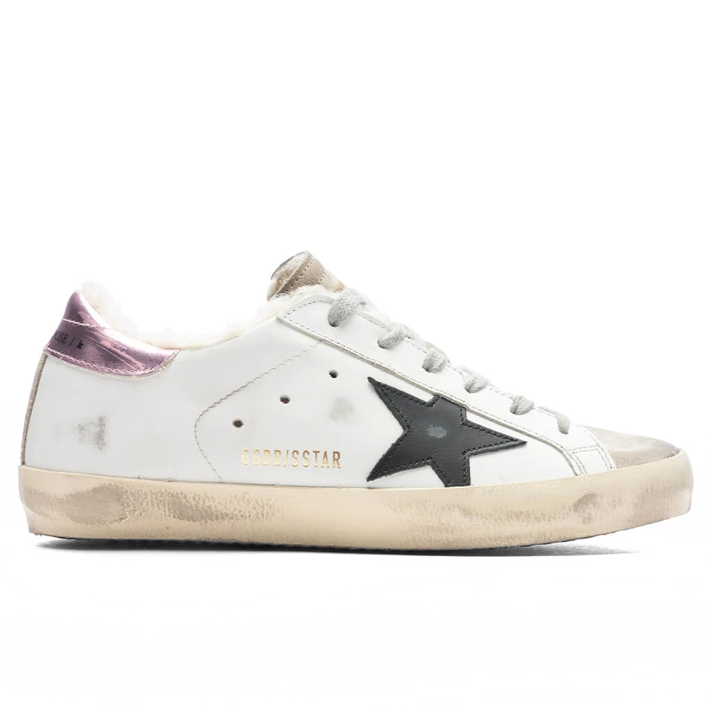 Golden Goose Women's Super-Star Sneakers - White/Ice/Black 3 Golden Goose Women's Super-Star Sneakers - White/Ice/Black