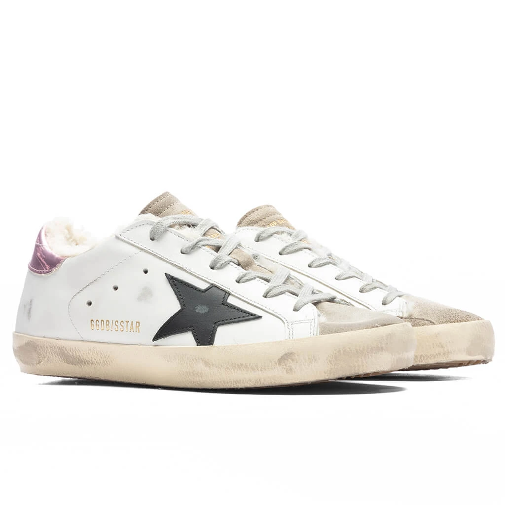Golden Goose Women's Super-Star Sneakers - White/Ice/Black 4 Golden Goose Women's Super-Star Sneakers - White/Ice/Black - Image 2
