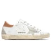 Golden Goose Women's Super-Star Sneakers - White/Ice/Light Brown -Birkenstock Store Golden Goose Womens Super Star White Ice Light Brown GWF00102.F002182.10803 12 29 2021 01
