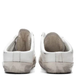 Golden Goose Women's Super-Star Sabot - White/Pink Fluorescent -Birkenstock Store GoldenGooseWomen sSuper StarSabot White PinkFluorescent GWF00110.F002560.10475 4